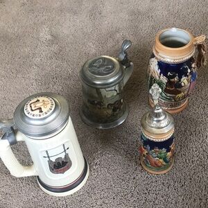 German beer stein / mugs